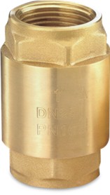 Brass Spring Loaded Non Return Valve Female BSP Thread