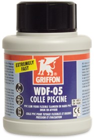 Griffon: WDF-05 PVC Solvent Weld Glue – 0.5ltr Drys Blue (WRAS)